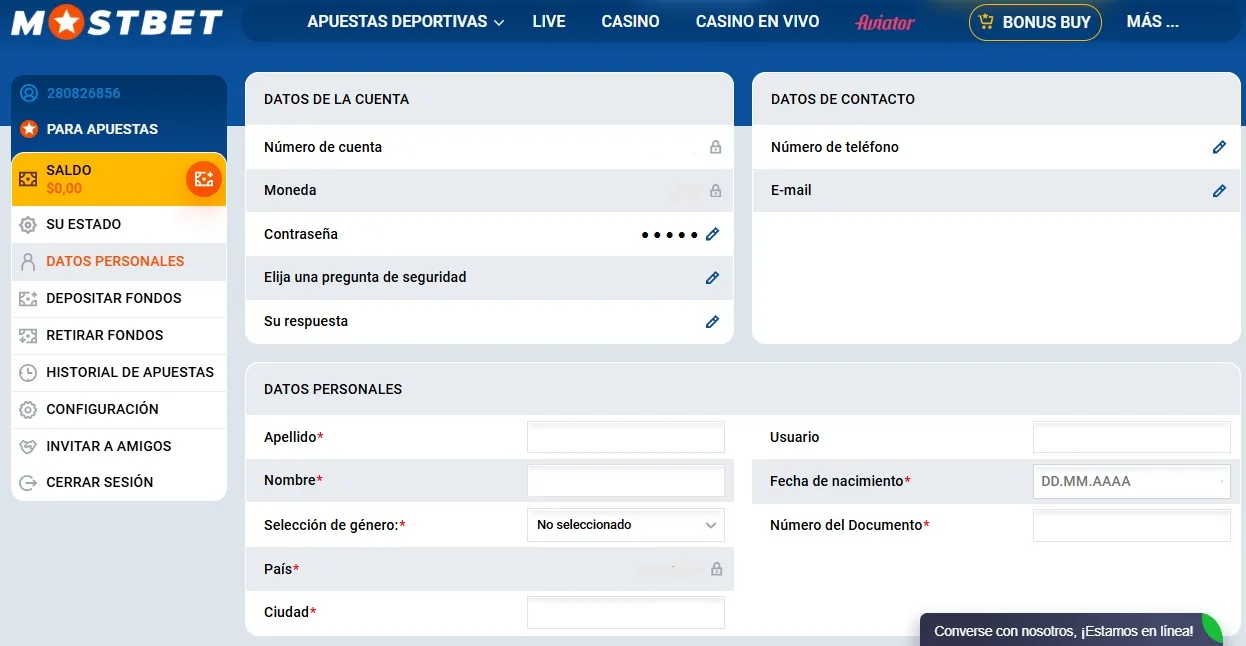 Mostbet verification — confirmación de identidad por correo o teléfono